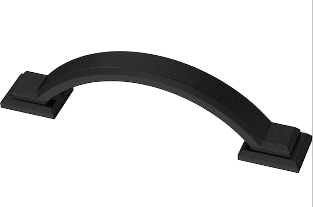 Liberty P32945WFB Flat Black 3" Architectural Drawer Pull