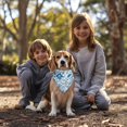 thumbnail image 3 of Dog Bandana 1 Pack,Pioneer Flower Floral Print Pattern Bandanas for Dogs,Cat Bandana,Small/ Large Dog Bandana 2 Size,Dog Bandanas, 3 of 6