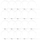 thumbnail image 2 of 100 extensores de valla de metal para perros, listones de valla de eslabones de cadena, 2 of 7