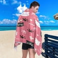 thumbnail image 4 of GZHJMY Cat Beach Towel Oversized Towel Blanket, Thin Lightweight Microfiber Sand Free Quick Dry Towel, 31”X71” Multipurpose Pool Bath Yoga Swim Shower Towel, 4 of 7