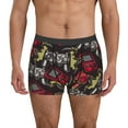 thumbnail image 2 of Goofa Vintage Gaming Printed Men's Boxer Briefs Underwear, Moisture-Wicking Underwear, Trunk,Soft and Breathable Cotton Underwear-Small, 2 of 9