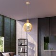 thumbnail image 1 of Lámpara Colgante Creativa Hecha Lámpara Decorativa con Cable Luz Colgante Moderna para Salón Comedor bar, 5 - Yotijar  luz colgante de bambú, 1 of 6