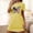 Yellow, variant on Aobny Lightweight Womens Nightgowns Patriotic Short Loungewear Crew Neck Short Sleeve Purple Womens Sleep Shirts,XXL