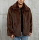 thumbnail image 5 of Ceisia Luxurious Warm Men's Loose Fit Turn-Down Collar Faux Fur Jacket Gift, 5 of 9