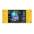 thumbnail image 1 of Wosthever Consola de juegos inalámbrica recargable de 4,0 pulgadas, pantalla grande, portátil, compatible con Bluetooth, consolas de juegos, Almacenamiento y organización del hogar Amarillo 32GB, 1 of 6