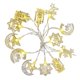 thumbnail image 3 of Cadena de luces colgantes para Ramadán Eid, luz nocturna, decoración para interiores y exteriores, luna y estrella. 150cm 10LED, 3 of 9