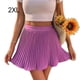 thumbnail image 4 of Qarigey holgada de cintura alta para mujer, faldas plisadas de poliéster para estudiantes y niñas que viajan, senderismo, escuela, regalo de Ropa, zapatos y accesorios Miscelánea Violeta XXL, 4 of 6