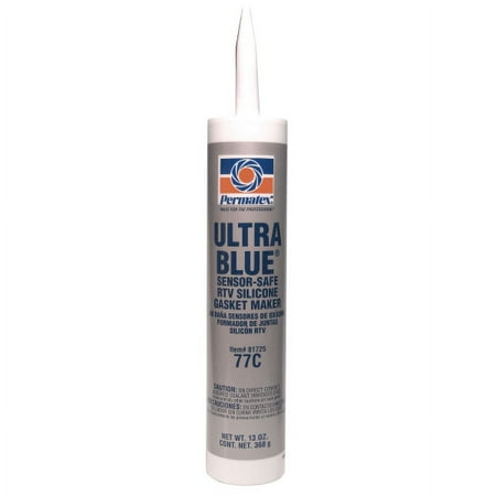 Permatex Ultra Series RTV Silicone Gasket Maker, 13 oz Cartridge, Blue