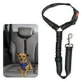 thumbnail image 4 of GoldHub Removable Dog Seat Belt Harness Dog Car Seat Leash Restraint Adjustable Reflective Dog Seatbelt Tether for Vehicle Headrest, 4 of 10