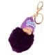thumbnail image 2 of Dormir bebé muñeco de peluche llavero colgante decoración Unisex Púrpura, 2 of 9