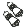 thumbnail image 1 of Snow Shoe Spikes, Long Service Life  Anti-slip Effect Practical To Use  Silicone 8-Tooth Crampons  For Mountaineering For Friends For Hiking M, 1 of 8