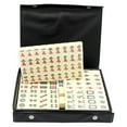 thumbnail image 1 of LEEYNEER Mahjong Set Game Travel Board Toy Mini Chinese Portable American Tiles Outdoor Interactive Tabletop Table Interesting, 1 of 9