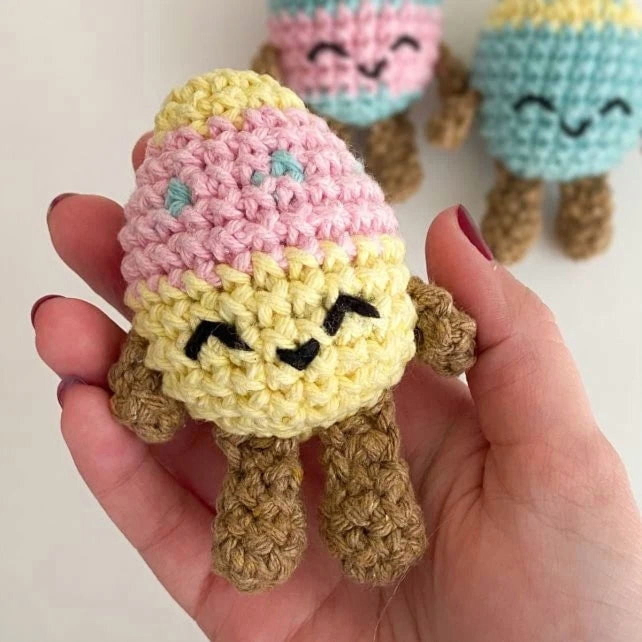 DIY Crochet Kit Happy Hoppy Easter Eggs PAK286
