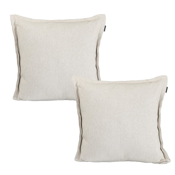 Cojin Decorativo Cuadrado Set de 2 Dolum Beige