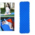 thumbnail image 3 of Alfombrilla de dormir inflable Sunnimix Colchón inflable de campamento azul, 3 of 8