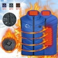 thumbnail image 2 of BYOIMUD Kids Heated Vest Lightweight Heated Jacket with Battery Rechargeable Heated Jacket for Winter USB Charging Vest, 2 of 9