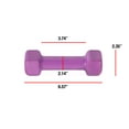 thumbnail image 2 of CAP Barbell, 3lb Vinyl-Coated Dumbbell, Single, 2 of 7