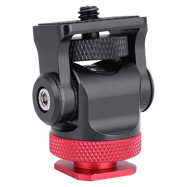 Support de Porte-Chaussures de Moniteur de Caméra, Adaptateur de Support de Moniteur de Caméra Multifonction, Support de Micro de Microphone Flash de Caméra avec Support de Support de Vis de 1/4 Pouce pour Moniteur de Terrain