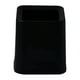 thumbnail image 2 of Mini Desktop Trash Can | Small Square Open Bin for Office, Living Room, Study, Coffee Table Organization | Plastic Waste Container | Multi-Use Storage | White/Gray/Pink/Blue/Black | 5.2x5.2x6 in | 1, 2 of 6