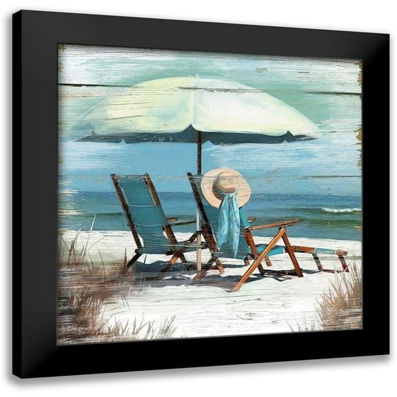 Robinson, Carol 12x12 Black Modern Framed Museum Art Print Titled - Perfect Spot