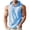 Light Blue, variant on Men's Workout Hooded Tank Tops Gym Sleeveless Hoodies Quick Dry Bodybuilding Muscle Cut off T-Shirt Athletic Vest Black