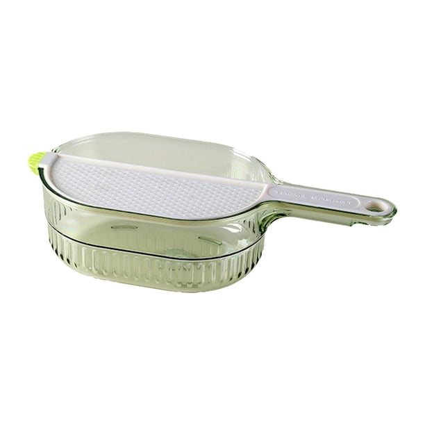 Escurridor de cocina, herramientas de cocina, práctico y cómodo agarre, lavabo para lavar verduras, colador de lavado de arroz para fideos, lavado de C
