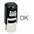 thumbnail image 3 of ExcelMark Tampon d'Inspection Rond Auto-Encreur Personnalisé - Diamètre 5/8 Pouces (1 Ligne), 3 of 4