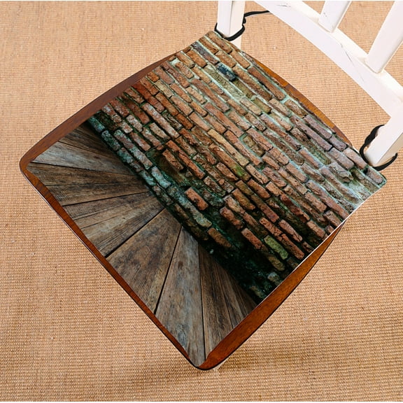ABPHQTO Interior Room Chair Pad Seat Cushion Chair Cushion Floor Cushion Two Sides Printing 16x16 Inch