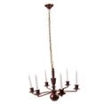 thumbnail image 1 of 1/87 Ceiling Pendant Light Fixture Hanging Chandelier DIY Model Toy Bronze 14.5cm, 1 of 8