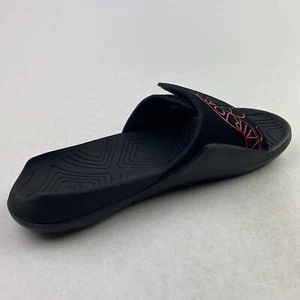 Nike Air Jordan Hydro 7 Slides Mens Size 9 Black University Red AA2517-062 Nike Air Jordan Hydro 7 Slides Mens Size 9 Black University  main image 2
