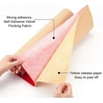 thumbnail image 4 of Self Adhesive Velvet Flocking Sheet Red Soft Velvet Drawer Liner for Jewelry Drawer Craft Fabric, 4 of 9