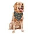 thumbnail image 4 of Dog Bandanas, Cute Hamburger Sesame Adjustable Dog Scarf Triangle Bib Handkerchief Accessories for Small Medium Large Dogs, Cats, Pets, 4 of 6