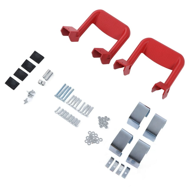 Reemplazo de aleación de aluminio para Chevrolet Avalanche 2002-2013, color rojo, 2 uds.