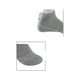 thumbnail image 3 of INSPIRE CHIC Medias de Mujer 10 Pares con Pu?os Elásticos Transpirables de Corte Bajo Color Gris Medio, 3 of 6