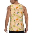 thumbnail image 3 of Fotbe Scandinavian Style Hygge Pattern Men's Quick Dry Workout Tank Top Gym Muscle Tee Fitness Bodybuilding Sleeveless T Shirt Breathable Workout Shirt-Medium, 3 of 9