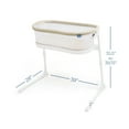 thumbnail image 3 of HALO BassiNest Lite, Slides Over Bed with Mesh Walls for Airflow & Visibility, Lowering Wall for Easy Access, Portable & Lightweight, 3 of 7