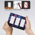 thumbnail image 4 of Game Neon Cyberpunk Style Switch Cover Decorative Wall Plate 3-Gang Standard Size, 4 of 5