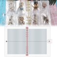 thumbnail image 1 of Jewelry Organizer Transparent Jewelry Storage Book Bag Travel Clear Jewelry Holder Bag with 96 Grids and 96 Thicken PVC Jewelry Storage Display Bag for Earring Bracelets Necklace Rings, 1 of 10