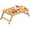 Bamboo, variant on Artmeer Bamboo Bed Tray Table with Folding Legs and Handles Breakfast Serving Tray Laptop Desk for Bed Sofa Eating Working Snacks White