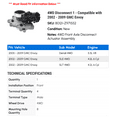 thumbnail image 2 of 4WD Disconnect 1 - Compatible with 2002 - 2009 GMC Envoy - Autopart Premium, 2 of 2
