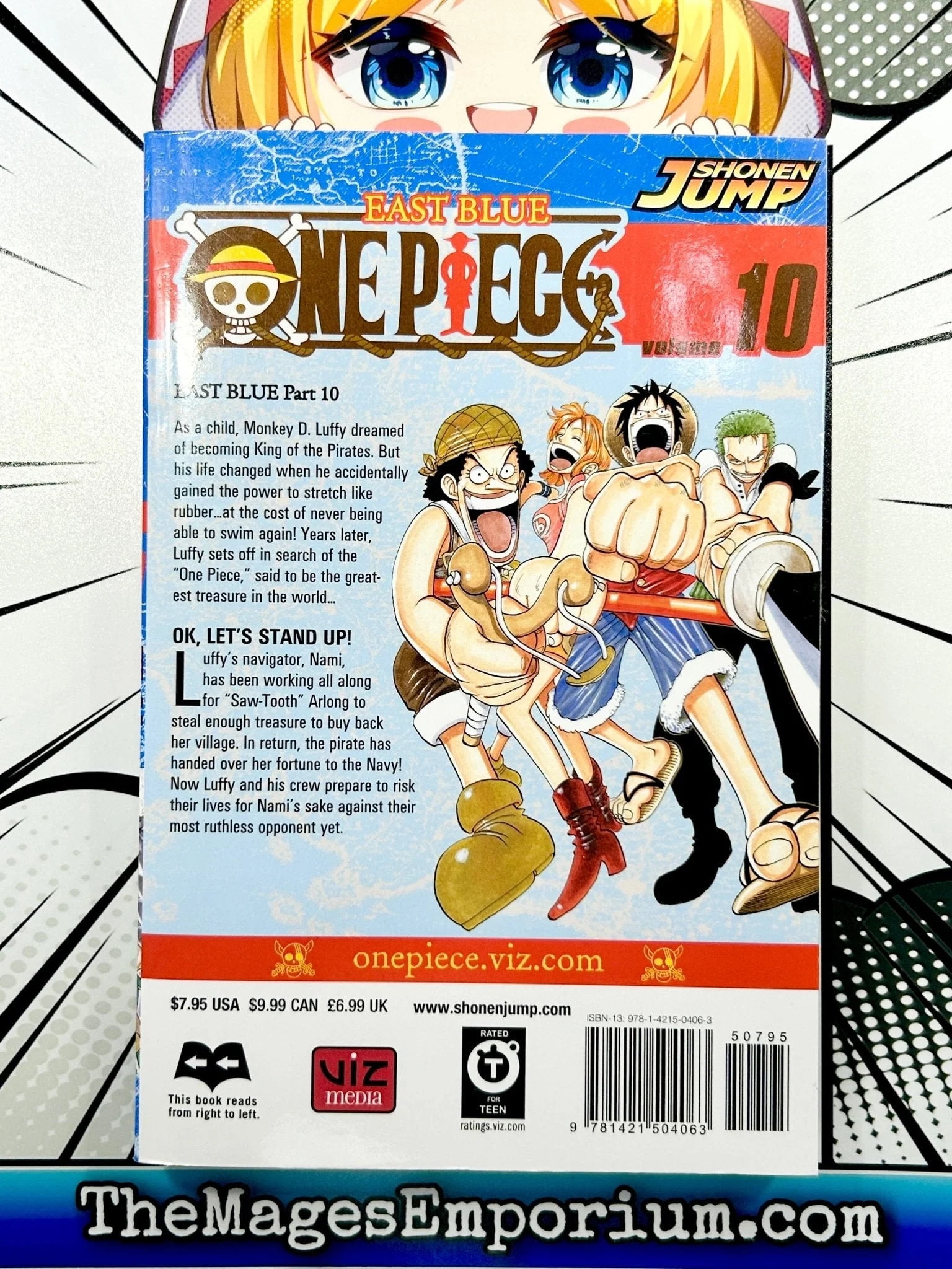 タイ語 ワンピース 10巻セット One Piece 3-in-1 Edition 10