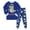 Blue, variant on Bamboo Viscose Toddler Boys Pajamas Cool Boys Pajamas Comfy Long Sleeve Graphic Top + Pant Fall Winter Pjs Set 2 Piece for 1t 2t 3t 4t 5t Kids Sleepwear Set Toddler Boys Clothes