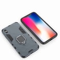 thumbnail image 4 of Dteck For iPhone Xs Max 6.8 inch Case, [Magnetic Car Mount] Heavy Duty Armor Protective Rugged 2 in 1 Shock-Absorbing Case with 360 Degree Rotation Ring， Navyblue, 4 of 11