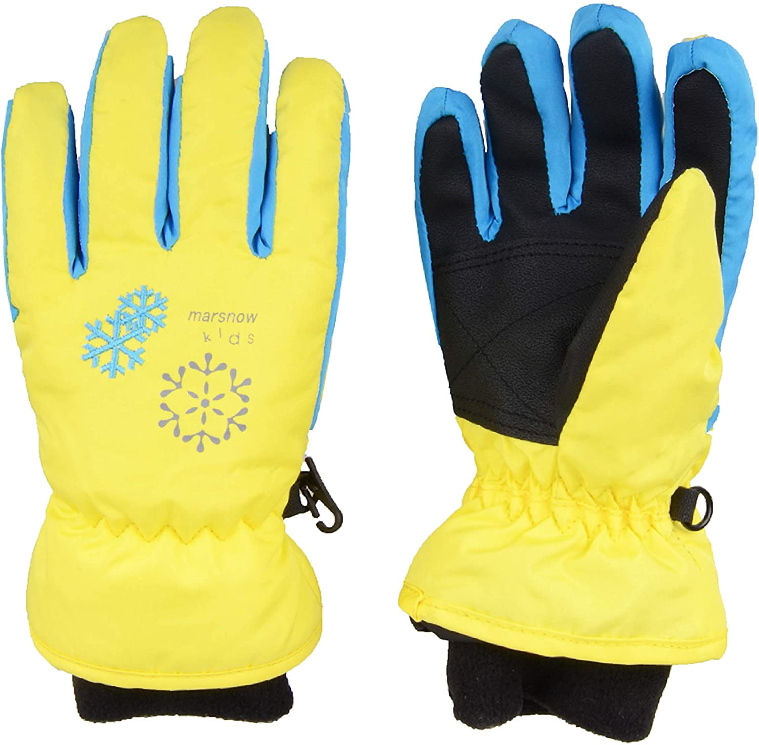 XTACER Kids Ski Snow Gloves Snowboard Winter Warm Cold Weather Gloves for Boys Girls Children 
