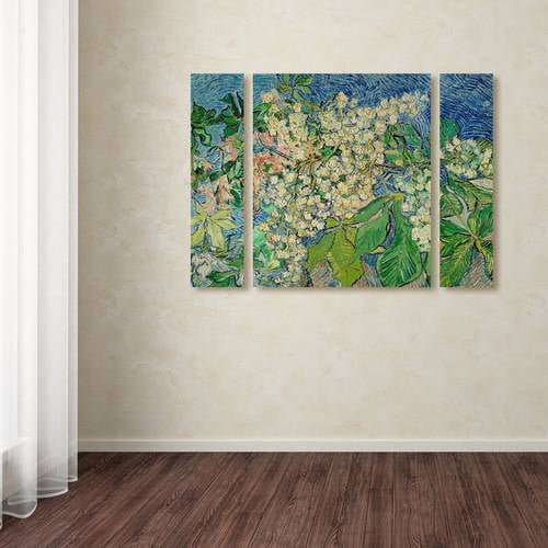 Vincent Van Gogh "Chesnut Branches" Multi Panel Art Set