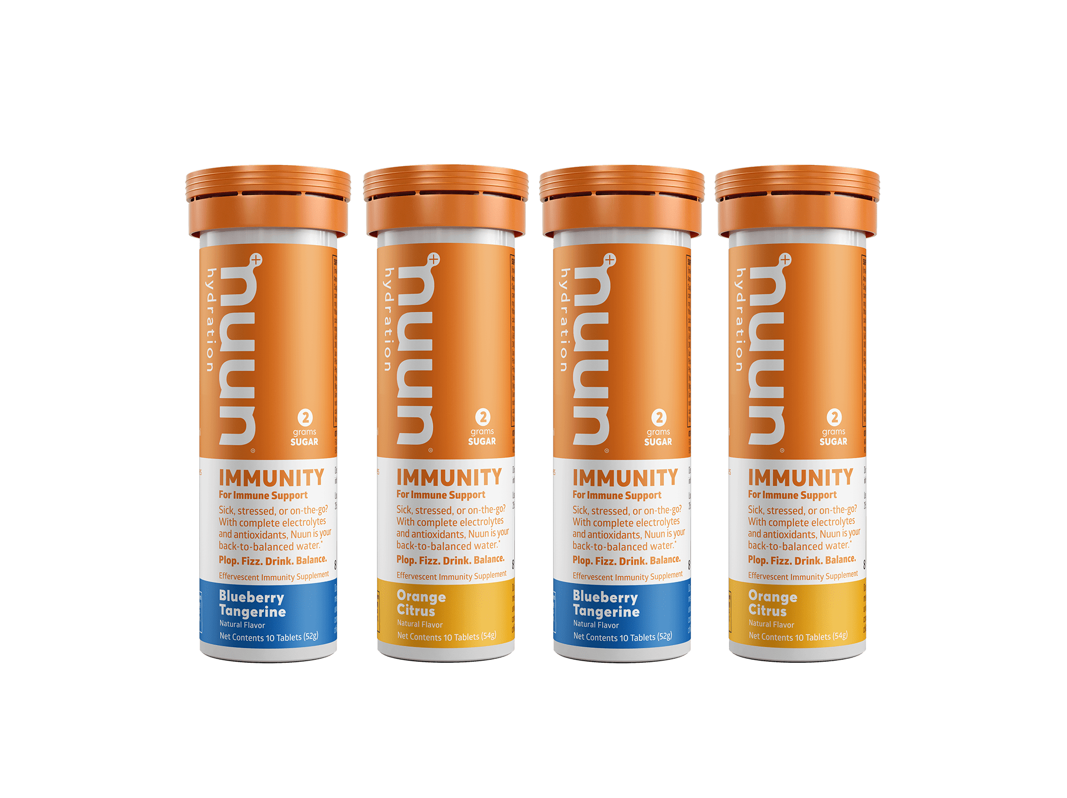 Nuun Immunity Immune Support Hydration Supplement, Electrolytes, Antioxidants, Vitamin C, Zinc