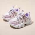 thumbnail image 2 of LTTVQM Toddler Sneakers for Girls Boys Orthopedic Chunky Lace-Up Rotary Buckle Anti-Slip Trainers with Arch Support Fashion Outdoor Athletic Sports Walking Shoes Purple 13.5 Little Kid, 2 of 5