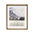 thumbnail image 7 of Studio Decor Home Natural Walnut Stain Wood Frame with Mat, 6 Pack, 7 of 7