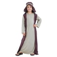 thumbnail image 2 of dgysar Boys Nativity Shepherd Robe Joseph Outfit Boys Christmas Cosplay Costume Accessories Set L Multicolor, 2 of 4