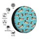 thumbnail image 4 of Balery Mallard Ducks Swimming In The Lake Cubiertas para Neumáticos - Protector Resistente para Neumáticos de Camioneta, SUV, Remolque, Camper y RV-15 inch, 4 of 6